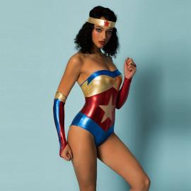 Еротичний рольовий костюм "Wonder Woman" One Size - 4