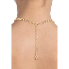 Кольє зі стразами Bijoux Pour Toi - Audrey Gold - 2