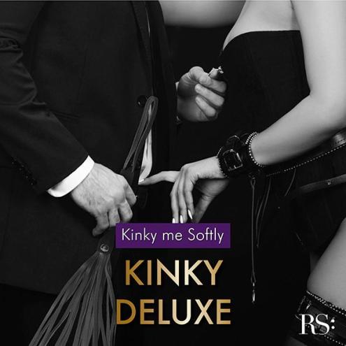 Подарочный набор для BDSM RIANNE S - Kinky Me Softly Black: 8 предметов для удовольствия