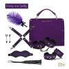 Подарунковий набір для BDSM RIANNE S - Kinky Me Softly Purple: 8 предметів задоволення