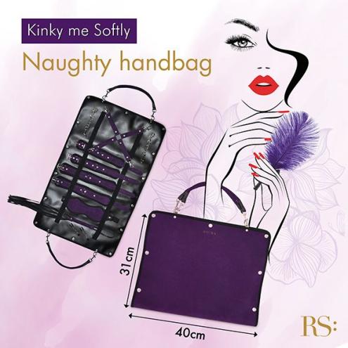 Подарунковий набір для BDSM RIANNE S - Kinky Me Softly Purple: 8 предметів задоволення