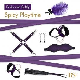 Подарочный набор для BDSM RIANNE S - Kinky Me Softly Purple: 8 предметов для удовольствия - 4