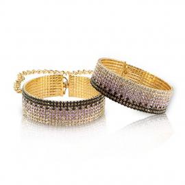 Лакшері наручники-браслети із кристалами Rianne S: Diamond Cuffs, подарункова упаковка - 3