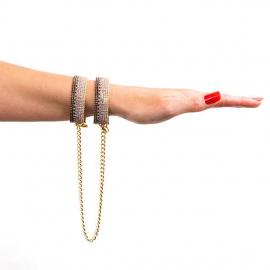 Лакшері наручники-браслети із кристалами Rianne S: Diamond Cuffs, подарункова упаковка - 6