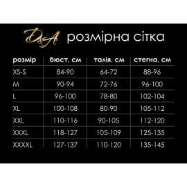 Сексуальное боди-сетка с открытой попкой AGATHA D&A размер M - 3