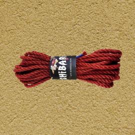 Джутова мотузка для Шибарі Feral Feelings Shibari Rope, 8 м, червона - 1