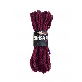 Джутова мотузка для Шибарі Feral Feelings Shibari Rope, 8 м, фіолетова - 3