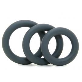 Набір ерекційних кілець Doc Johnson OptiMALE 3 C-Ring Set Thick - 3