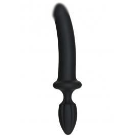 Анальний плаг з дилдо Doc Johnson Kink - Dual Density SECONDSKYN Fuck Plug - Black - 1