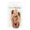 Бодистокинг на одно плечо Penthouse - Fancy Dope Black S/L