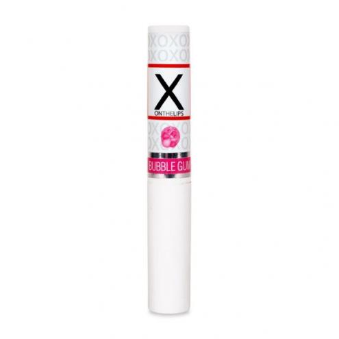 Стимулирующий бальзам для губ унисекс Sensuva - X on the Lips Bubble Gum с феромонами