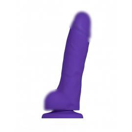 Реалістичний фалоімітатор Strap-On-Me SOFT REALISTIC DILDO Violet - Size XL - 3