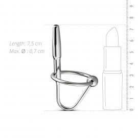 Уретральный стимулятор Sinner Gear Unbendable — Sperm Stopper Hollow Ring, 1 кольцо - 3