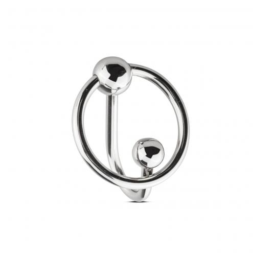Уретральна вставка із кільцем Sinner Gear Unbendable — Sperm Stopper Solid