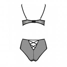 Еротичний комплект із малюнком LOVELIA BIKINI black L/XL - Passion - 4