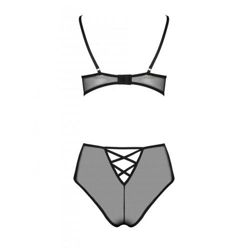 Эротический комплект с рисунком LOVELIA BIKINI black L/XL - Passion