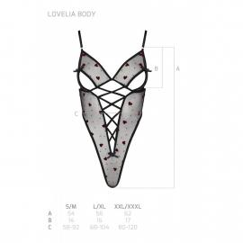 Еротичний боді з малюнком LOVELIA BODY black XXL/XXXL - Passion - 5