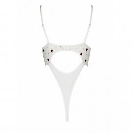 Еротичний боді з малюнком LOVELIA BODY white XXL/XXXL - Passion - 4
