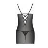 Сорочка з вирізами на грудях + стрінги LOVELIA CHEMISE black S/M - Passion