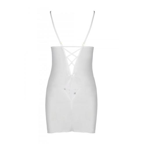 Сорочка с вырезами на груди + стринги LOVELIA CHEMISE white XXL/XXXL - Passion