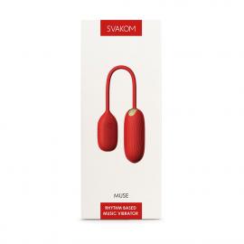 Віброяйце Svakom Muse Red - 11