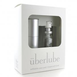 Преміум лубрикант 3-в-1 на силіконовій основі Uberlube Good-to-Go Silver (15 мл) - 1