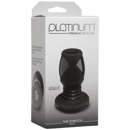 Анальний тунель Doc Johnson Platinum Premium Silicone - The Stretch - Small - Black