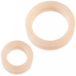 Набір ерекційних кілець Doc Johnson Platinum Premium Silicone - The C-Rings - 1