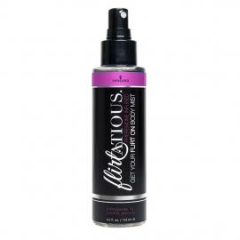 Спрей-міст для тіла з феромонами Sensuva Flirtatious Pomegranate, Fig, Coconut ,Plumeria (125 мл)