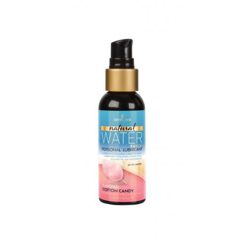 Смазка на водной основе Sensuva Natural Water-Based Cotton Candy (57 мл)