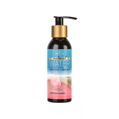 Смазка на водной основе Sensuva Natural Water-Based Cotton Candy (125 мл)