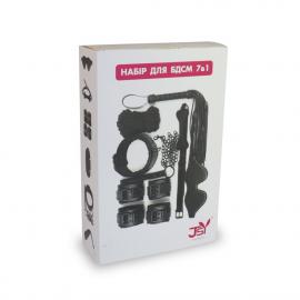 Набор для BDSM 7в1 LY1003 Black - 4
