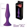 Анальная пробка на присоске MAI Attraction Toys №35 Purple XL