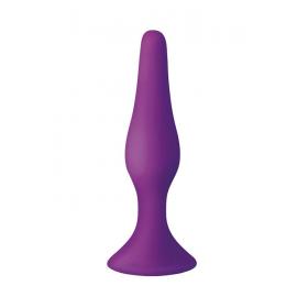 Анальна пробка на присосці MAI Attraction Toys №34 Purple L - 2