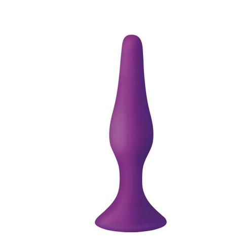 Анальная пробка на присоске MAI Attraction Toys №33 Purple М