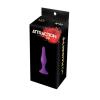 Анальна пробка на присосці MAI Attraction Toys №33 Purple М