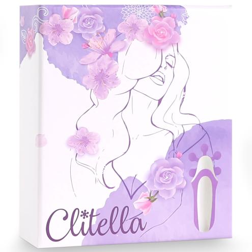 Стимулятор с имитацией оральных ласк FeelzToys - Clitella Oral Clitoral Stimulator Purple