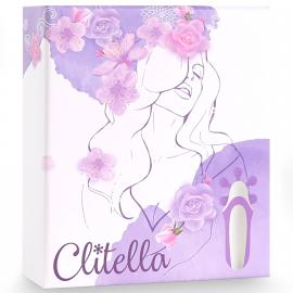 Стимулятор з імітацією оральних пестощів FeelzToys - Clitella Oral Clitoral Stimulator Purple - 5