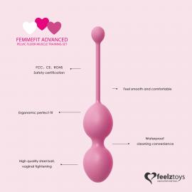 Набор вагинальных шариков для продвинутых FeelzToys - FemmeFit Advanced Pelvic Muscle Training Set - 4