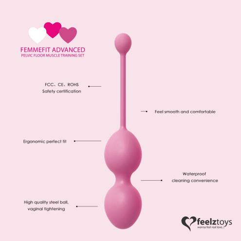 Набор вагинальных шариков для продвинутых FeelzToys - FemmeFit Advanced Pelvic Muscle Training Set