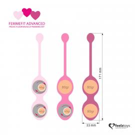 Набор вагинальных шариков для продвинутых FeelzToys - FemmeFit Advanced Pelvic Muscle Training Set - 2