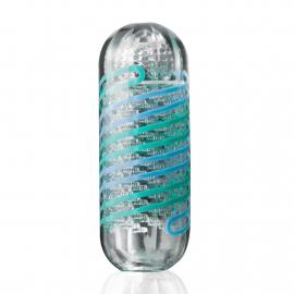 Мастурбатор Tenga Spinner 04 Pixel Cool Edition с упругой стимулирующей спиралью внутри - 1