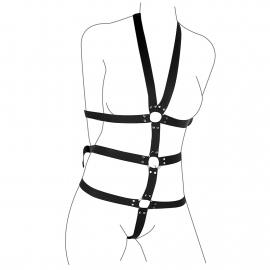 Набор для фиксации Art of Sex - BDSM Fixation Black Night Simple - 4