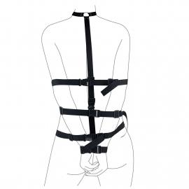 Набор для фиксации Art of Sex - BDSM Fixation Black Night Simple - 2