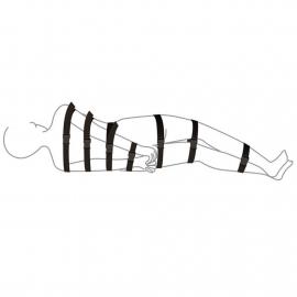 Набор для фиксации Art of Sex - BDSM Bondage Black Night Simple - 2
