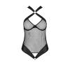 Сетчатый боди с халтером Amanda Body black L/XL - Passion