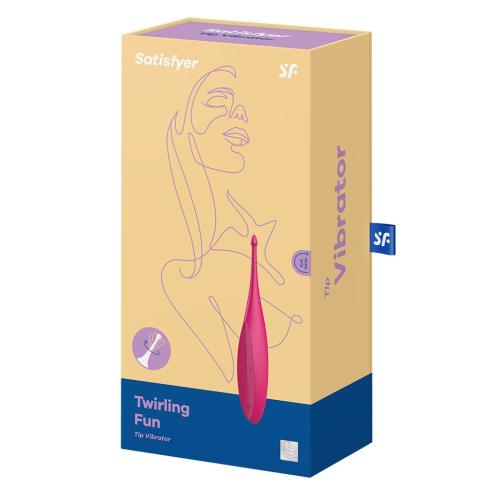 Вибратор для клитора Satisfyer Twirling Fun Magenta