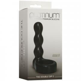 Насадка для подвійного проникнення Doc Johnson The Double Dip 2 Black - 2