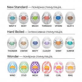 Мастурбатор-яйце Tenga Egg Boxy - 7