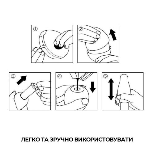 Мастурбатор-яйцо Tenga Egg Brush